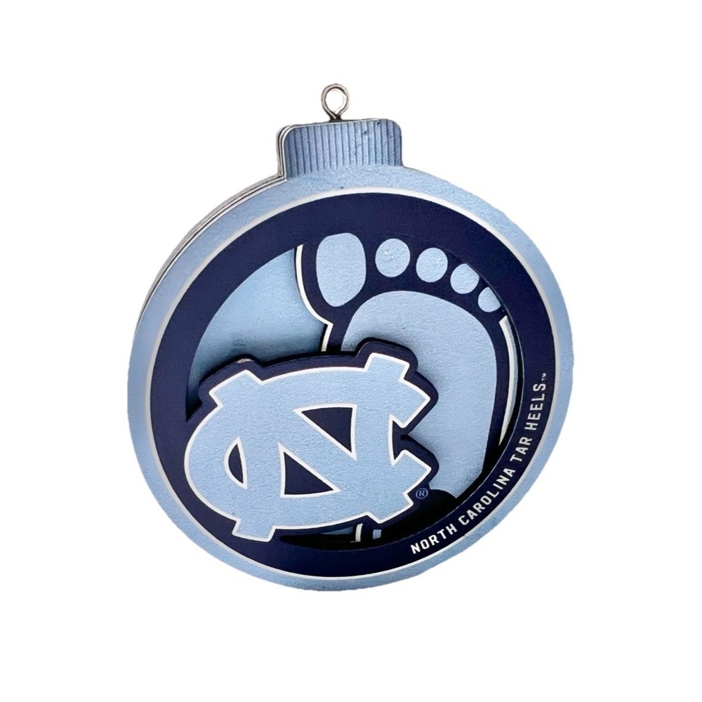 North Carolina Tar Heels Ornament 3D Christmas Tree‎ You The Fan Holiday